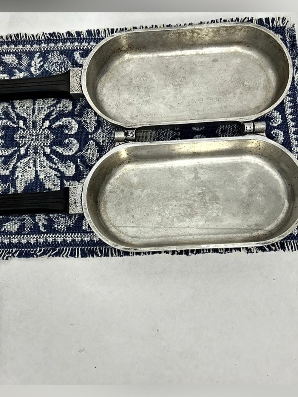 Vintage Aluminum Guardian Service Ware double-sided "flip fry" skillet